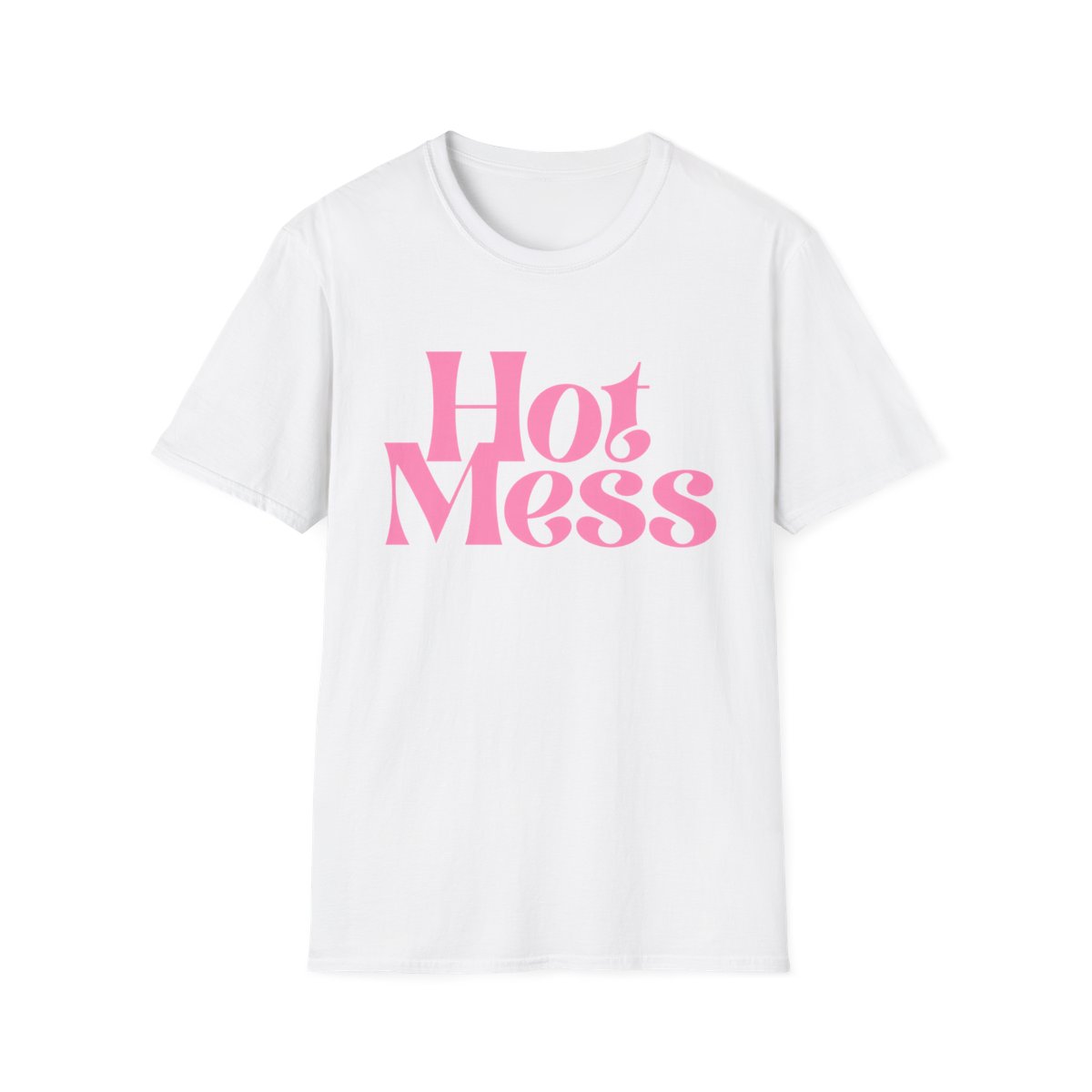 Hot Mess T-Shirt | Retro Pink Script | Alix Earle & Ashtin Earle Merch | Earl Meets World Merch - Official T-Shirts merchandise