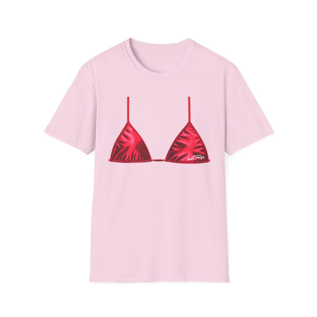 Red Bikini Top T-Shirt | Summer Beach Graphic Tee | Alix Earle & Ashtin Earle Merch | Earl Meets World Merch - alternate angle 3, merchandise